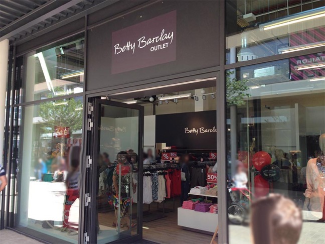 Fashion Outlet Montabaur Geschäft Betty Barclay